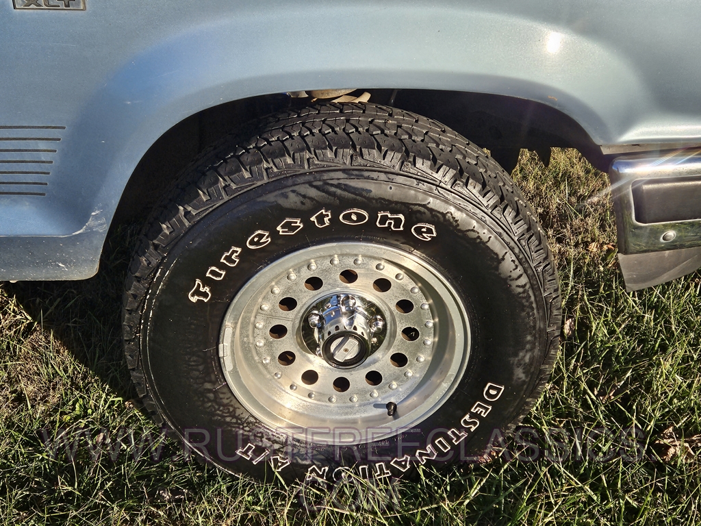 1991 91 Ford Ranger 4x4 XLT 5 speed SWB Shortbed Short Bed 2.3 Light Blue